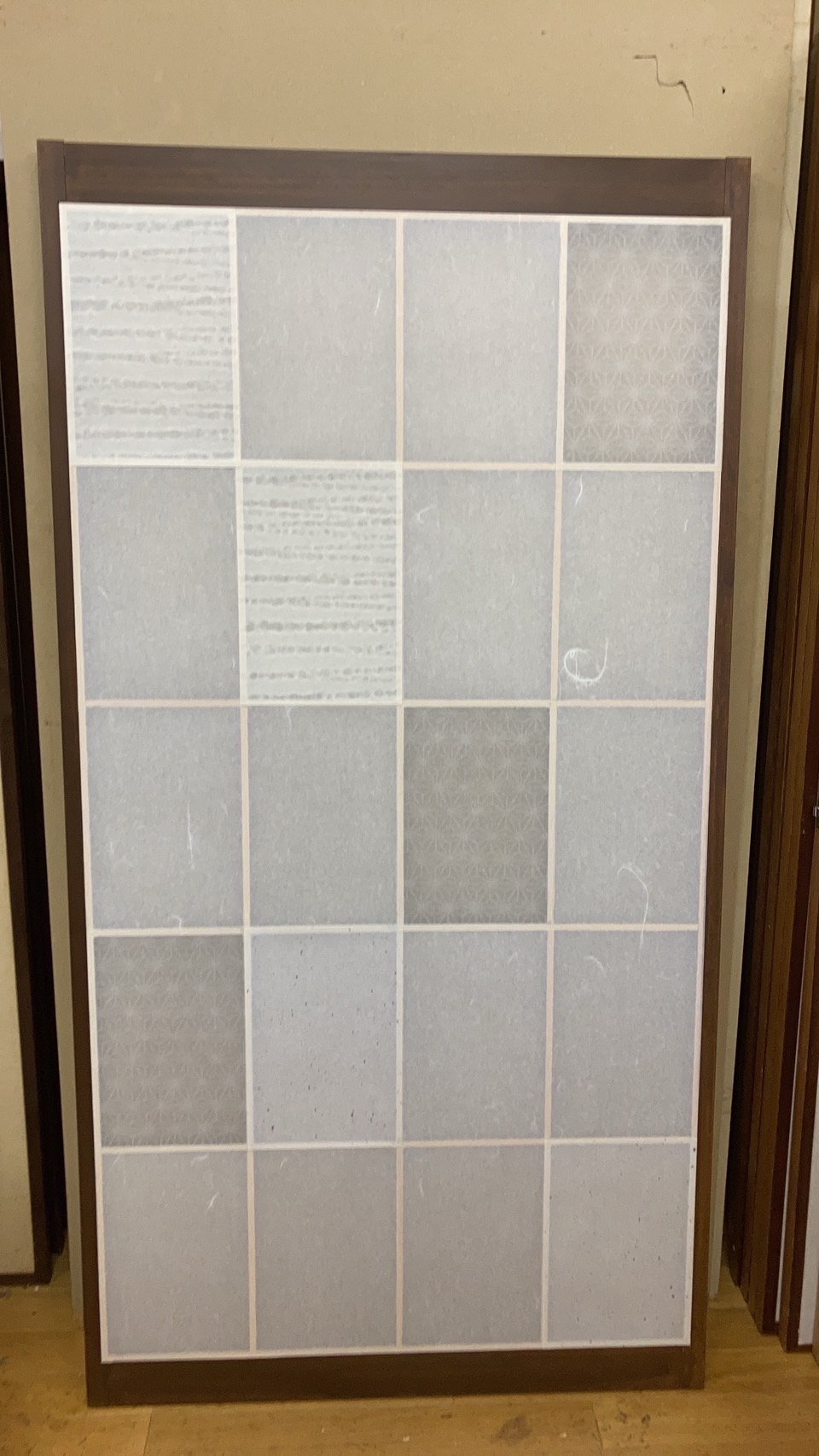 障子の貼り替え